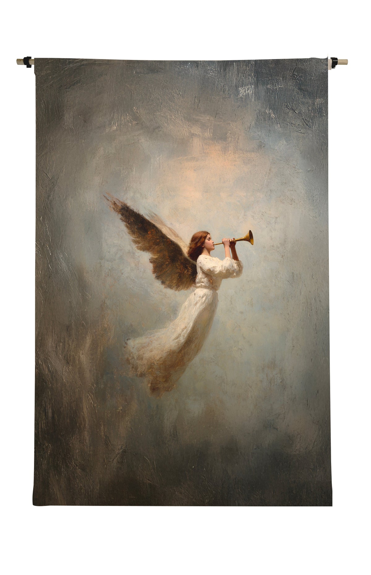 Trumpeting Angel Scroll