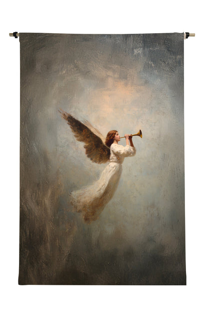 Trumpeting Angel Scroll