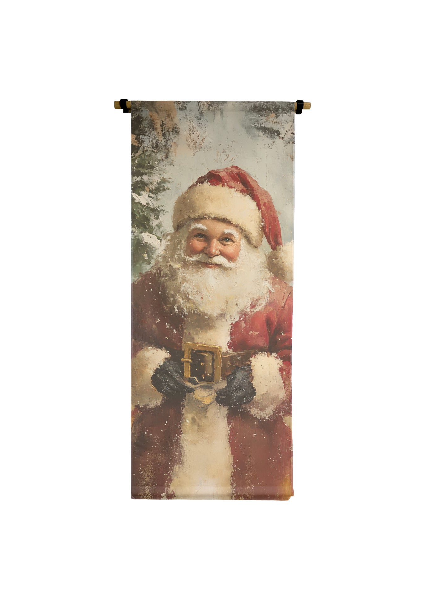 6' Vertical Canvas Scrolls