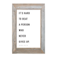 24x36 Rustic Frame