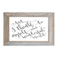 24x36 Rustic Frame